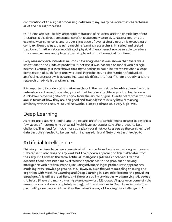 Generative AI: Revolutionizing the Way Enterprises Work - Page 9